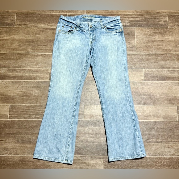 Women’s American Eagle AE Artist Jeans Size 8 Short - Picture 2 of 4
